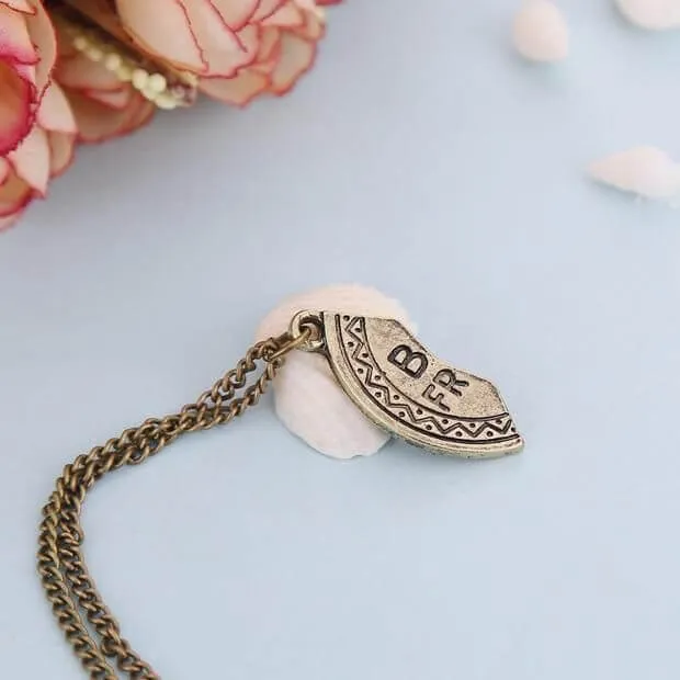 Trendolla Jewelry Necklaces Combo of Three Best Friends Forever Pendant Necklaces