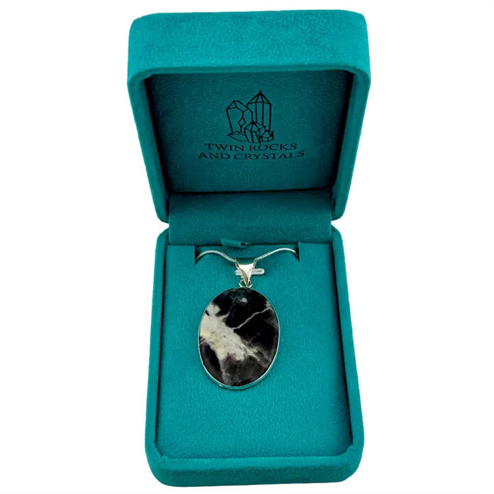 Twin Rocks and Crystals Necklaces Tiffany Jasper Pendant Necklace with a Twin Rocks and Crystals Velvet Box Twin Rocks and Crystals Necklaces Tiffany Jasper Pendant Necklace with a Twin Rocks and Crystals Velvet Box