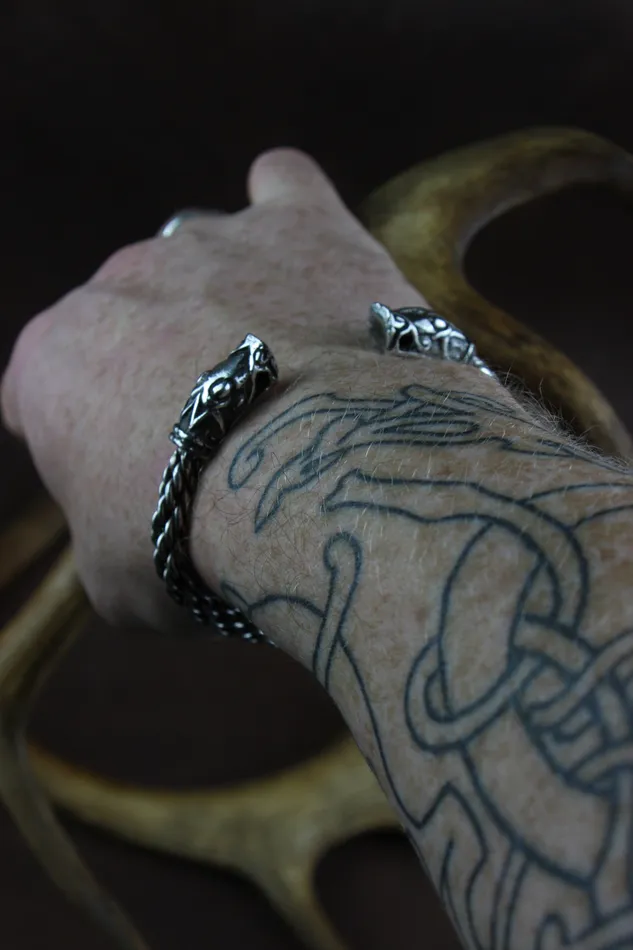 Ulf Armring in Sterling Silver Valhallas silver Rings