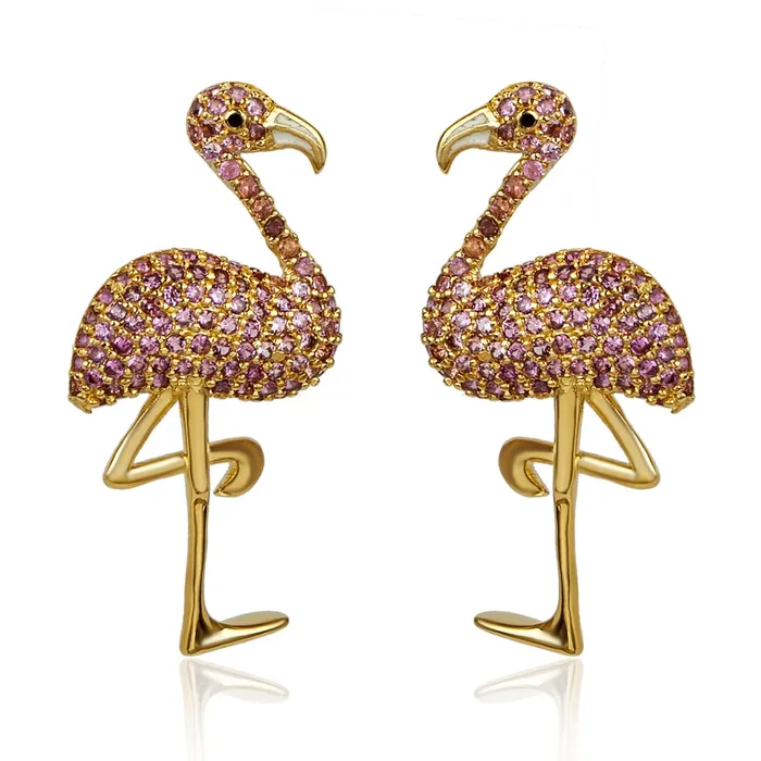vendorunknown Earrings DANCING FLAMINGO EARRINGS