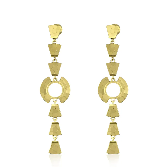 vendorunknown Shards Linear Earrings Earrings
