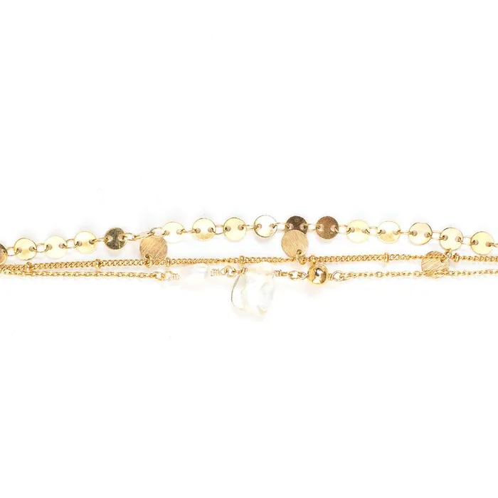 Bracelets Satin Gold Bracelet WellDunn