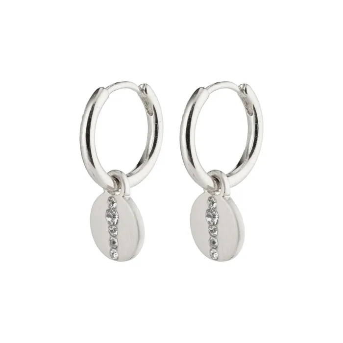 Casey Silver Plated Hoops Pilgrim Rings