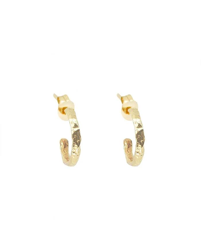 Charm Necklaces Lacee Alexandra Jewelry Solid Gold Diamond Charm Hoops