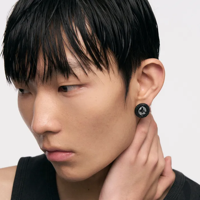 Earrings Blackheadshop Starburst Snake Eye Earrings
