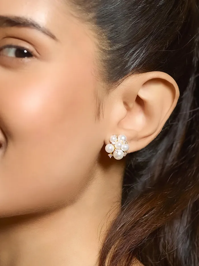 Earrings Pearl Bubble Stud Earrings Curio Cottage Earrings Pearl Bubble Stud Earrings Curio Cottage