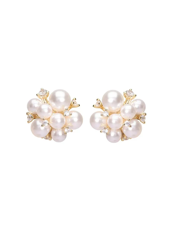 Earrings Pearl Bubble Stud Earrings Curio Cottage Earrings Pearl Bubble Stud Earrings Curio Cottage