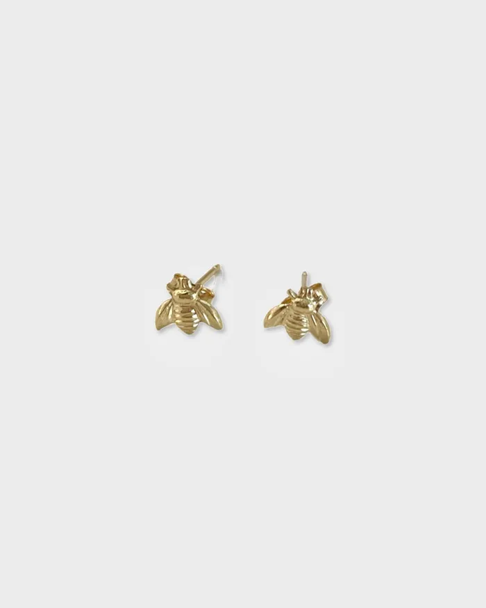 ERIJEWELRY Earrings Honey Bee Stud Earrings