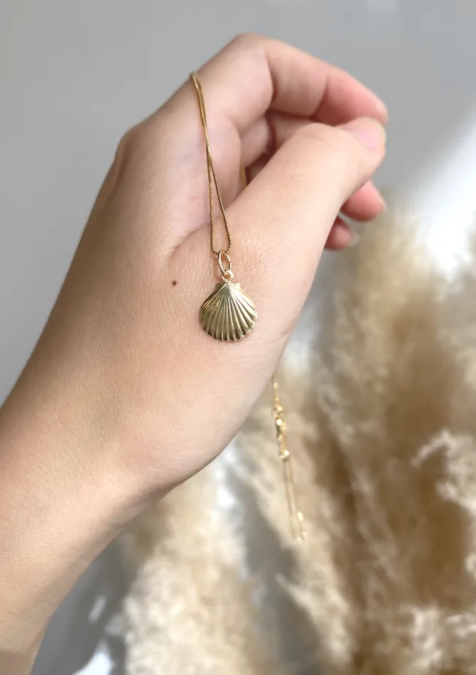 ERIJEWELRY Necklaces Shell Charm Necklace