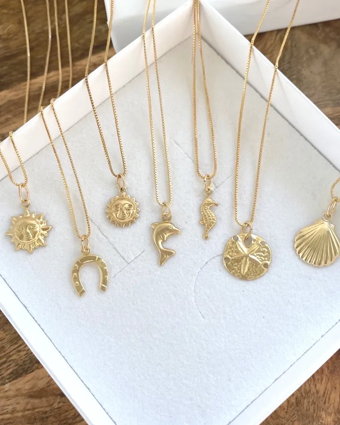 ERIJEWELRY Necklaces Shell Charm Necklace
