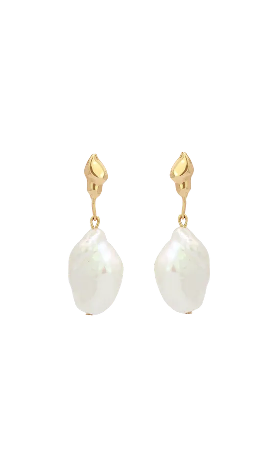 Faeber Studio Earrings Ourainia Pearl Drop Earrings