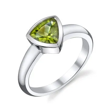 Four Peaks Mining Co Rings Trillion Solitaire Ring