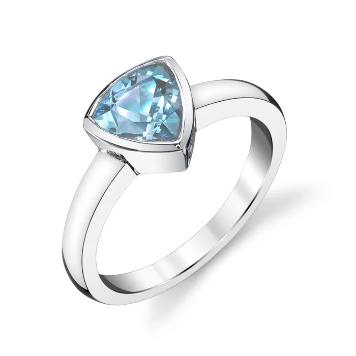 Four Peaks Mining Co Rings Trillion Solitaire Ring Four Peaks Mining Co Rings Trillion Solitaire Ring