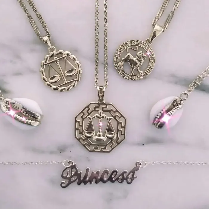 KHLOE JEWELS Clair Zodiac Necklace Necklaces KHLOE JEWELS Clair Zodiac Necklace Necklaces