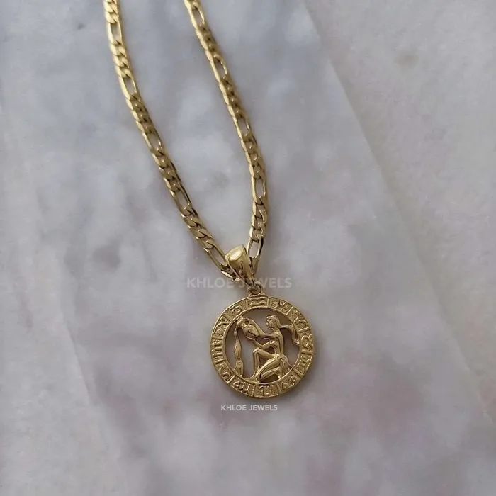 KHLOE JEWELS Clair Zodiac Necklace Necklaces KHLOE JEWELS Clair Zodiac Necklace Necklaces