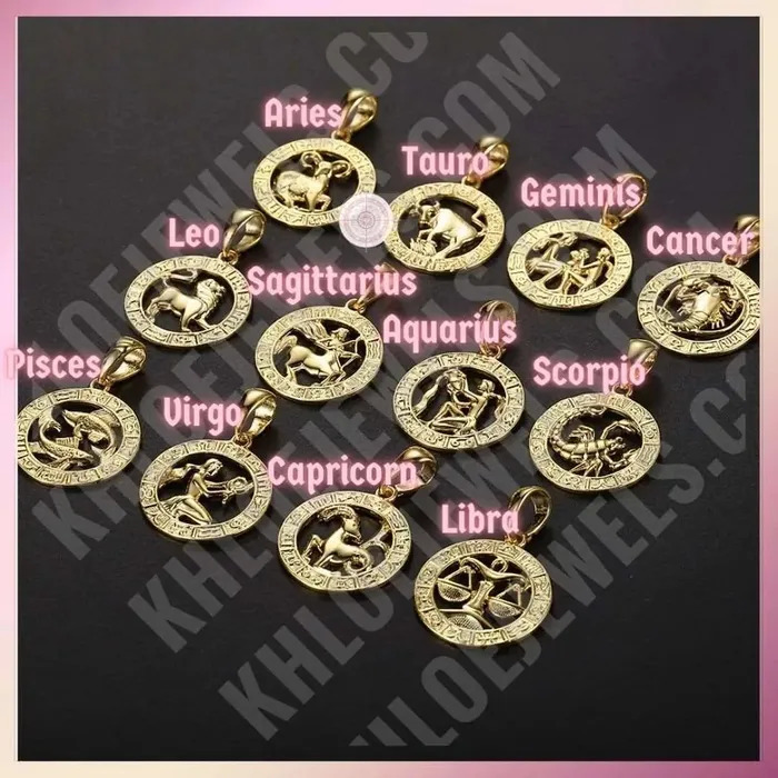KHLOE JEWELS Clair Zodiac Necklace Necklaces KHLOE JEWELS Clair Zodiac Necklace Necklaces