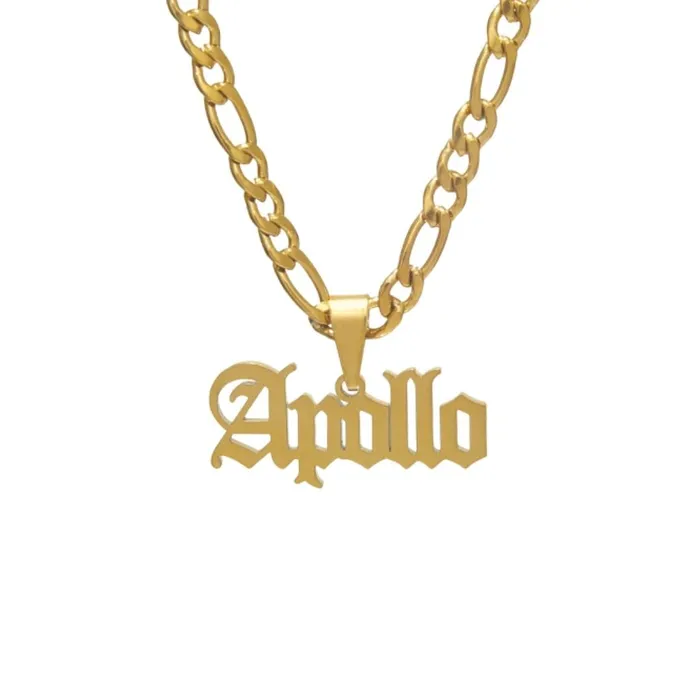 KHLOE JEWELS Custom Jewelry Necklaces Vie Figaro Custom Name Necklace