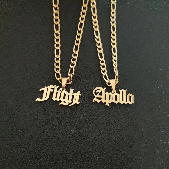 KHLOE JEWELS Custom Jewelry Necklaces Vie Figaro Custom Name Necklace
