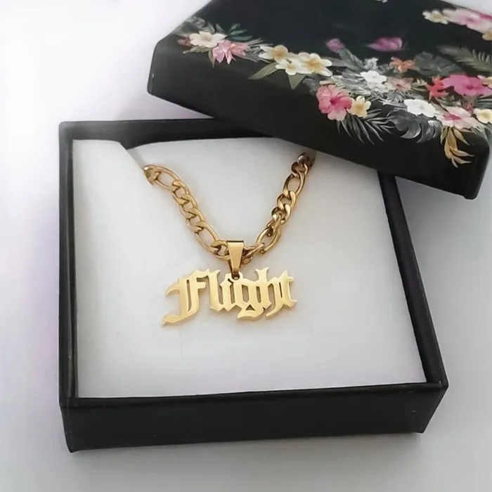 KHLOE JEWELS Custom Jewelry Necklaces Vie Figaro Custom Name Necklace