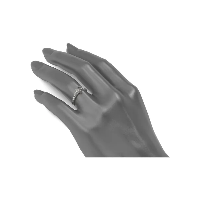 MyUniqueRing Rings Moose Engagement Ring Moose Ring White Gold Moose