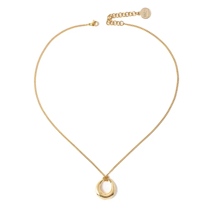 Necklaces WellDunn Domeo Gold Necklace
