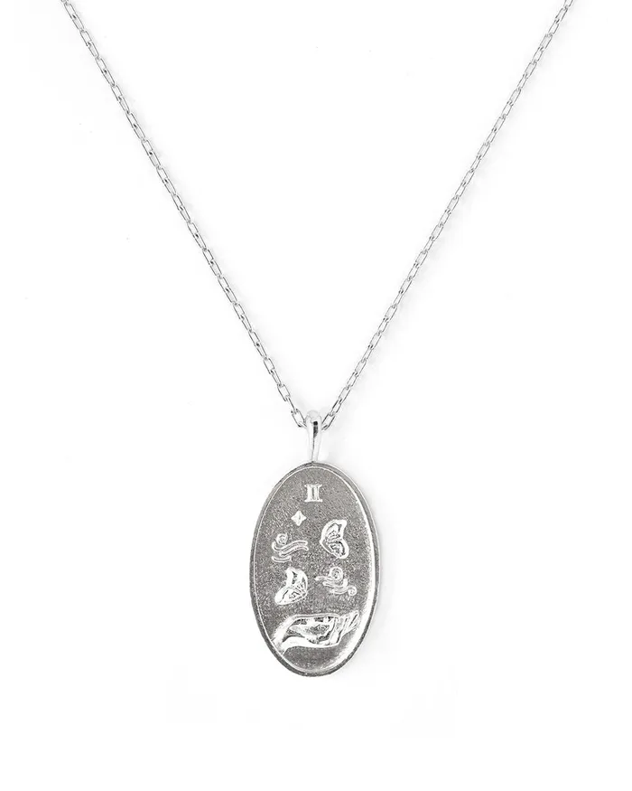 Necklaces WellDunn Gemini Zodiac Necklace