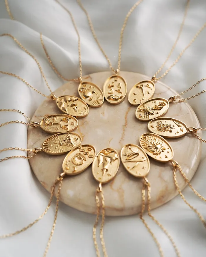 Necklaces WellDunn Gemini Zodiac Necklace