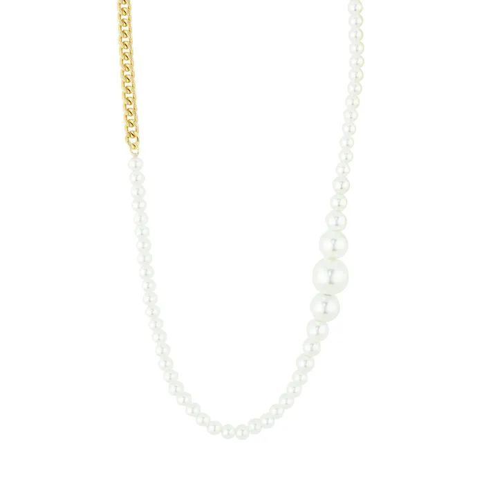 Pilgrim Necklaces Relando Gold Plated Pearl Necklace