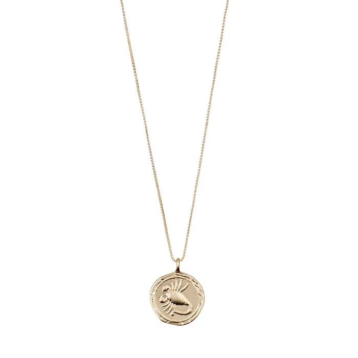 Pilgrim Necklaces Scorpio Gold Plated Necklace