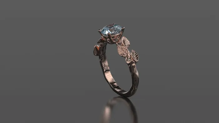 Rings Aquamarine Leaf Engagement Ring Rose Gold Engagement Ring Aquamarine Branch Ring Aquamarine Gold Rose Gold Aquamarine Ring FL LLC Rings Aquamarine Leaf Engagement Ring Rose Gold Engagement Ring Aquamarine Branch Ring Aquamarine Gold Rose Gold Aquamarine Ring FL LLC
