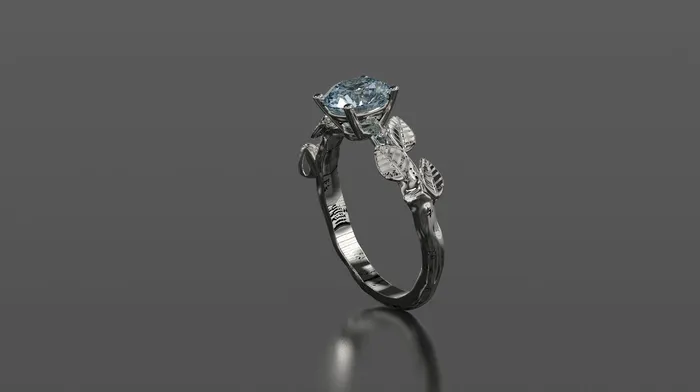 Rings Aquamarine Leaf Engagement Ring Rose Gold Engagement Ring Aquamarine Branch Ring Aquamarine Gold Rose Gold Aquamarine Ring FL LLC Rings Aquamarine Leaf Engagement Ring Rose Gold Engagement Ring Aquamarine Branch Ring Aquamarine Gold Rose Gold Aquamarine Ring FL LLC