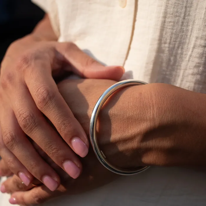 Rings Ophelia Silver Bangle Lisbeth
