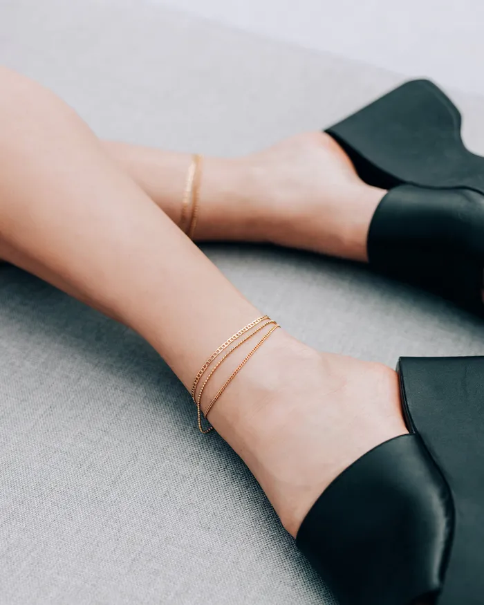 Terzo Gold Anklet WellDunn PreStyled Sets
