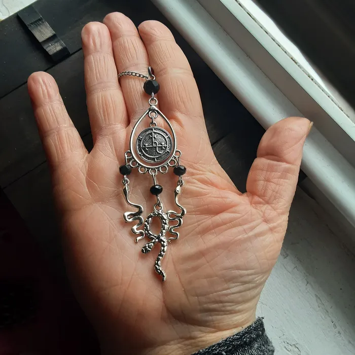 The Worthy Witch Charm Necklaces Lilith car mirror hanger charm