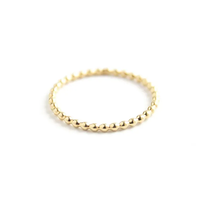 WellDunn Rings Perlu Gold Vermeil Ring