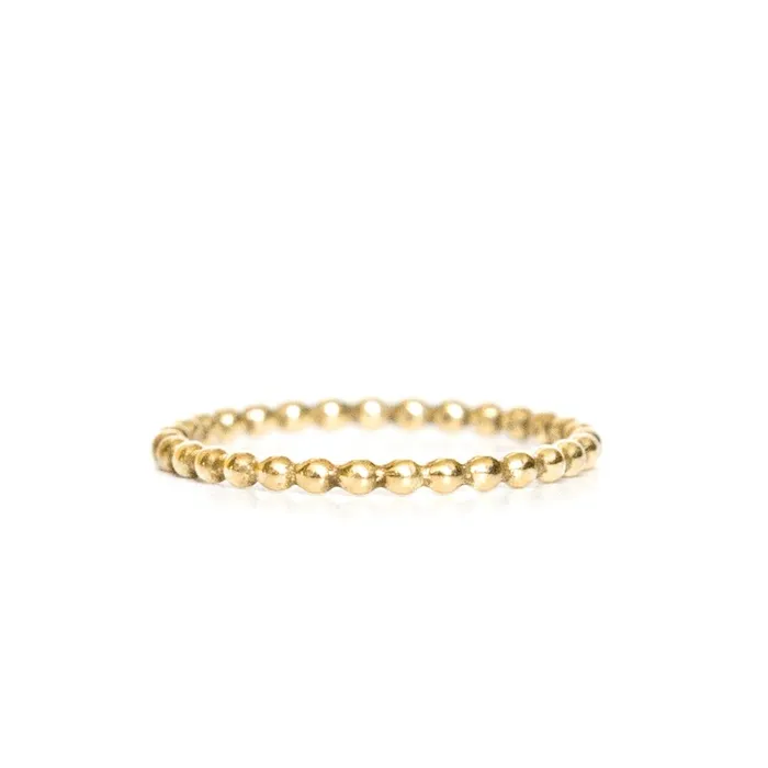 WellDunn Rings Perlu Gold Vermeil Ring